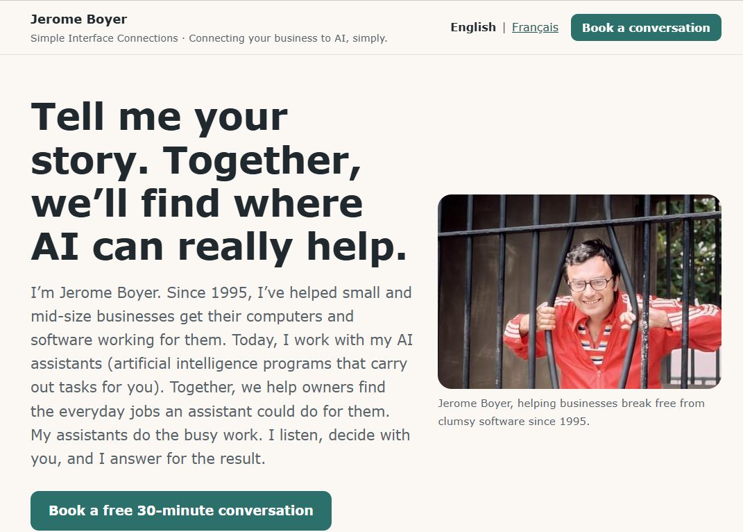 Agent at work, part 3: I rebuilt my website in a day — Jerome Boyer